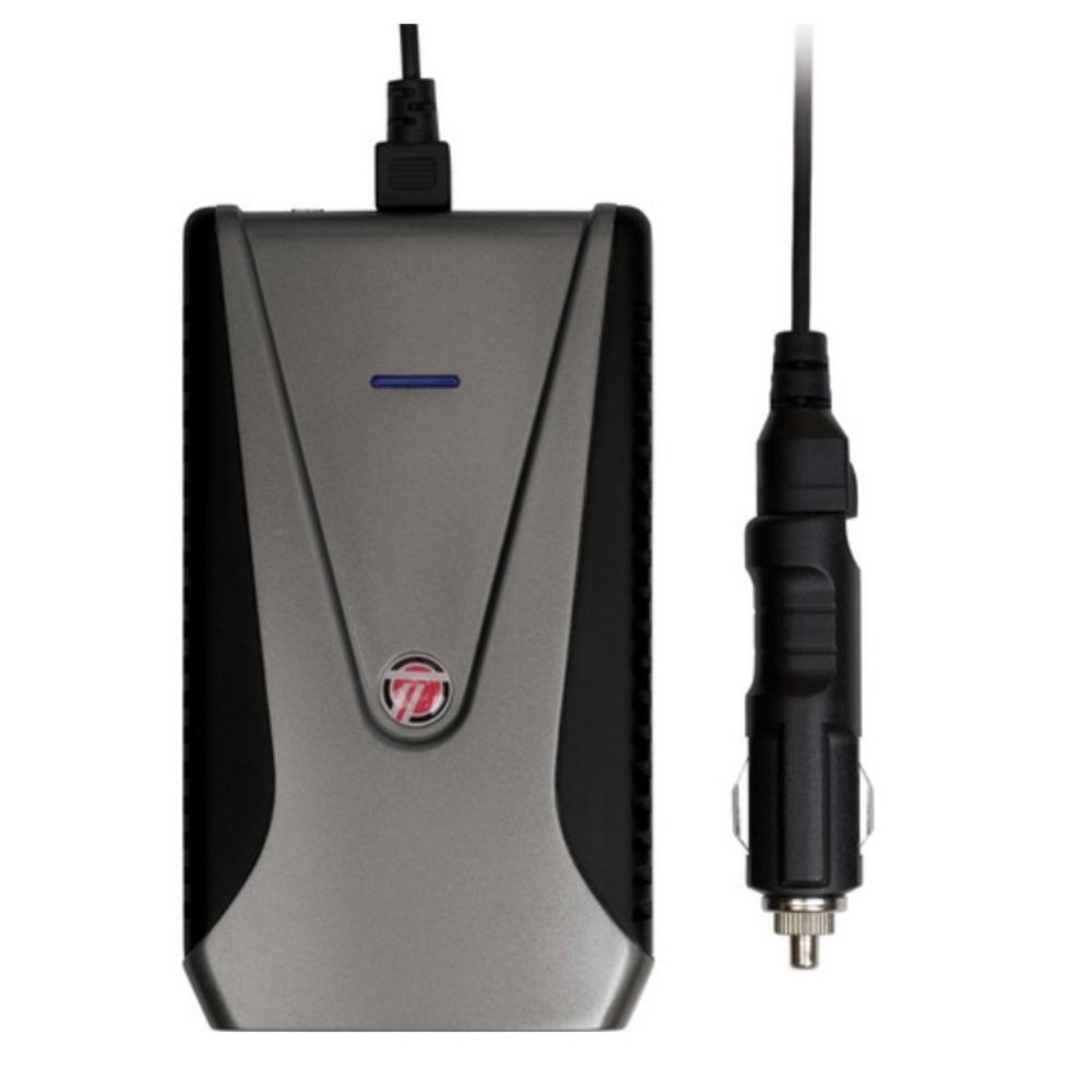 Targus Silver and Black Car Charger with LED Light